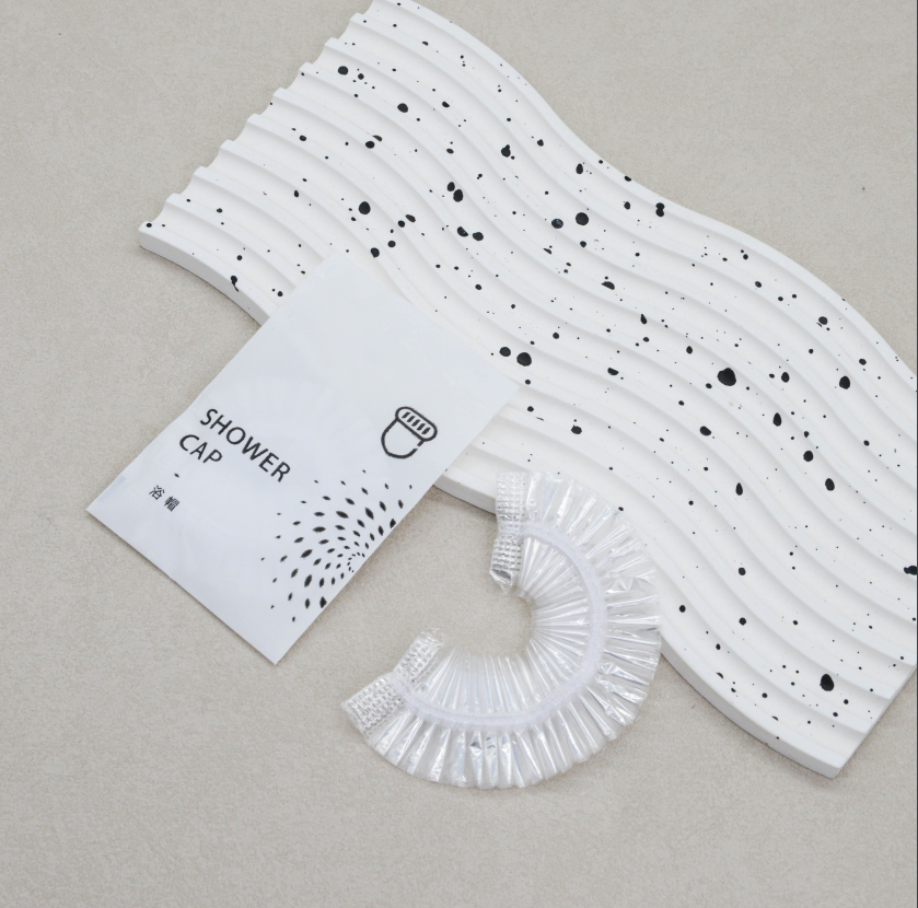 通货-浴帽星光膜丽枫款 浴帽：高压浴帽 包装：12丝星光膜（2000/箱）整箱发货